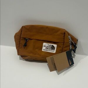 The North Face Tan/Brown Waist Pack - Front Zip Belt Bag